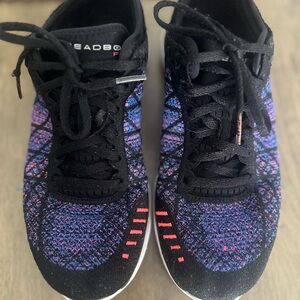 Under Armour Black and Purple Athletic Shoes
